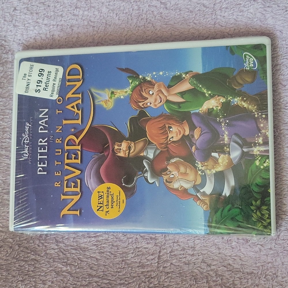 Disney's Return to Never Land DVD - unopened